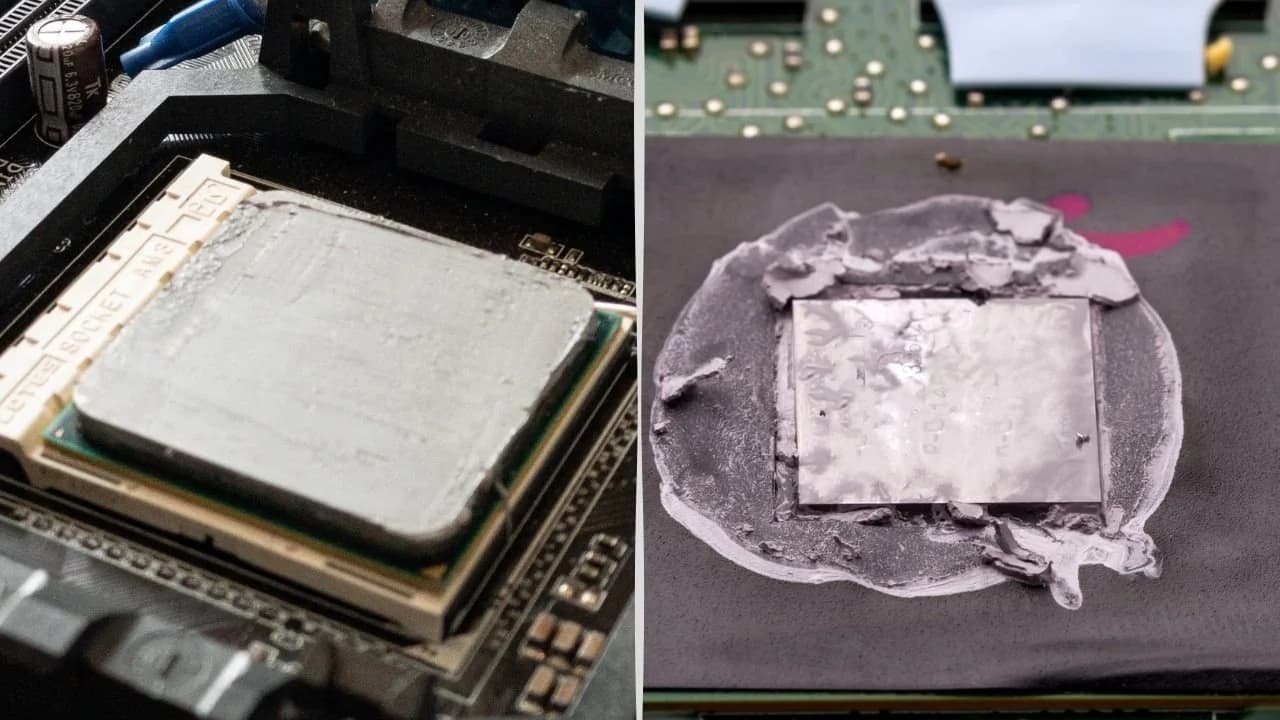 What Should Good and Bad Thermal Paste Look Like on CPU?